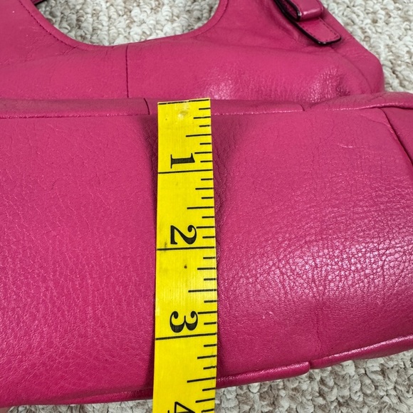 Coach Maggie Madison Fuchsia Soft Leather Shoulder Bag - Picture 11 of 16